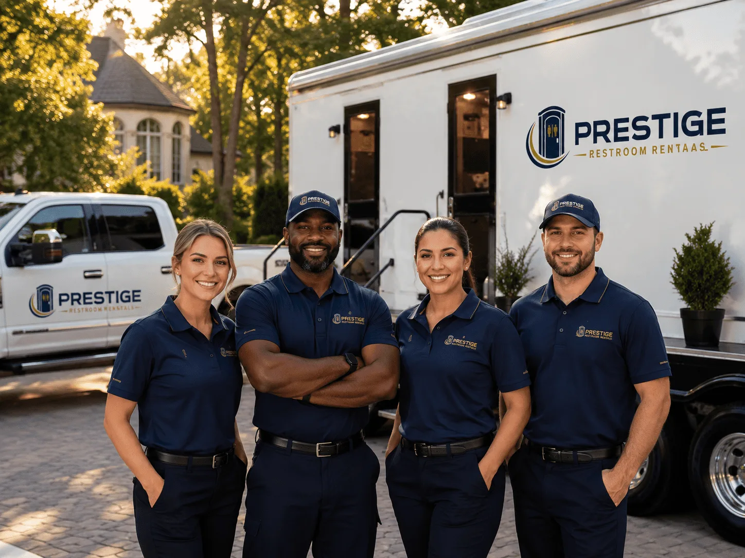 Trusted Luxury Portable Restrooms company in Opp, AL